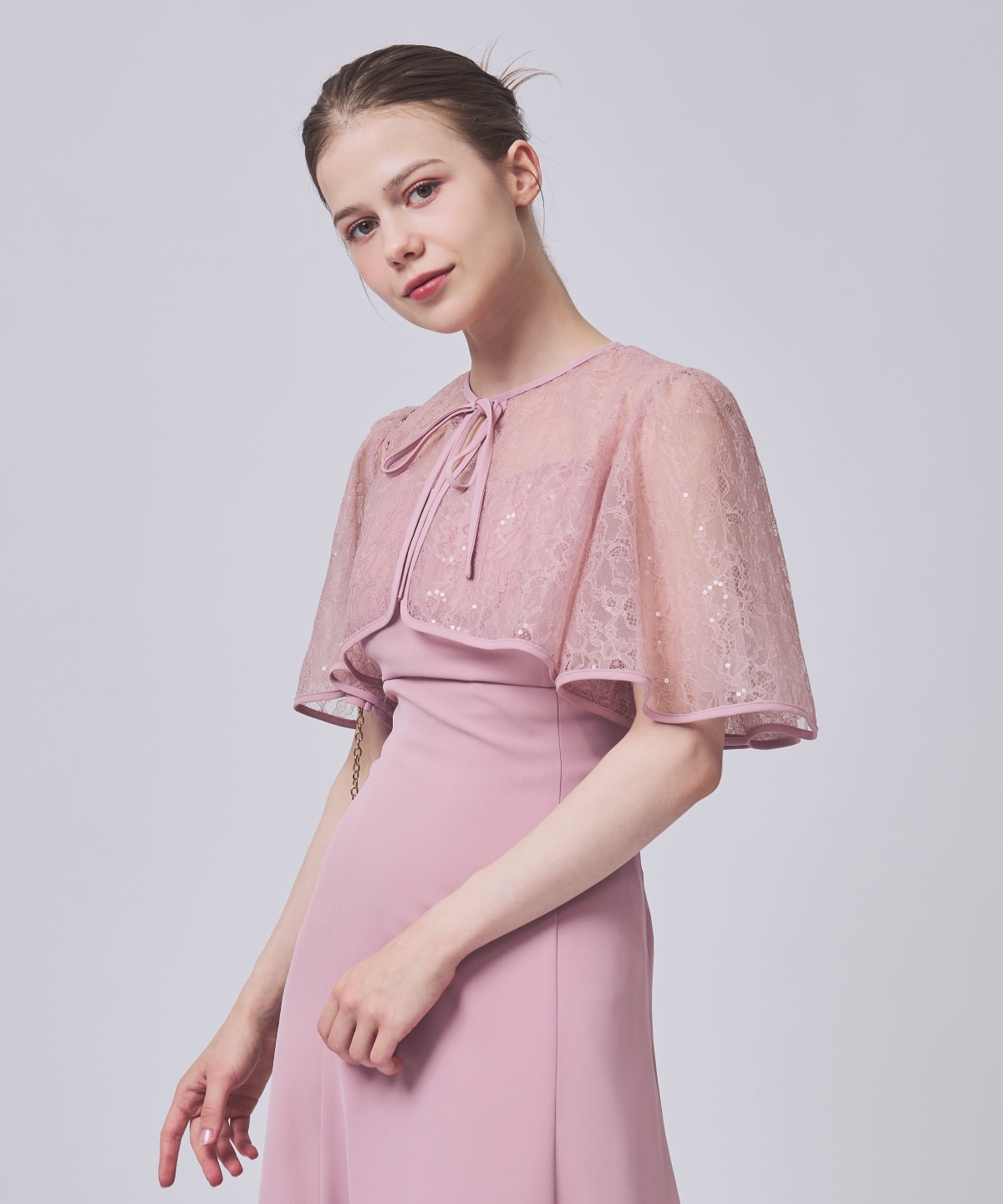 【1/10(Sat)発売】レースボレロセットアップドレス