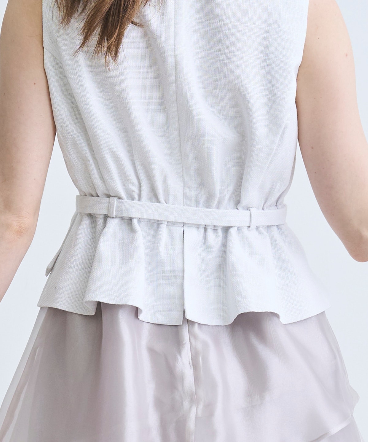 【4/10(Fri)予約開始】ジレドッキングティアードスカートワンピース