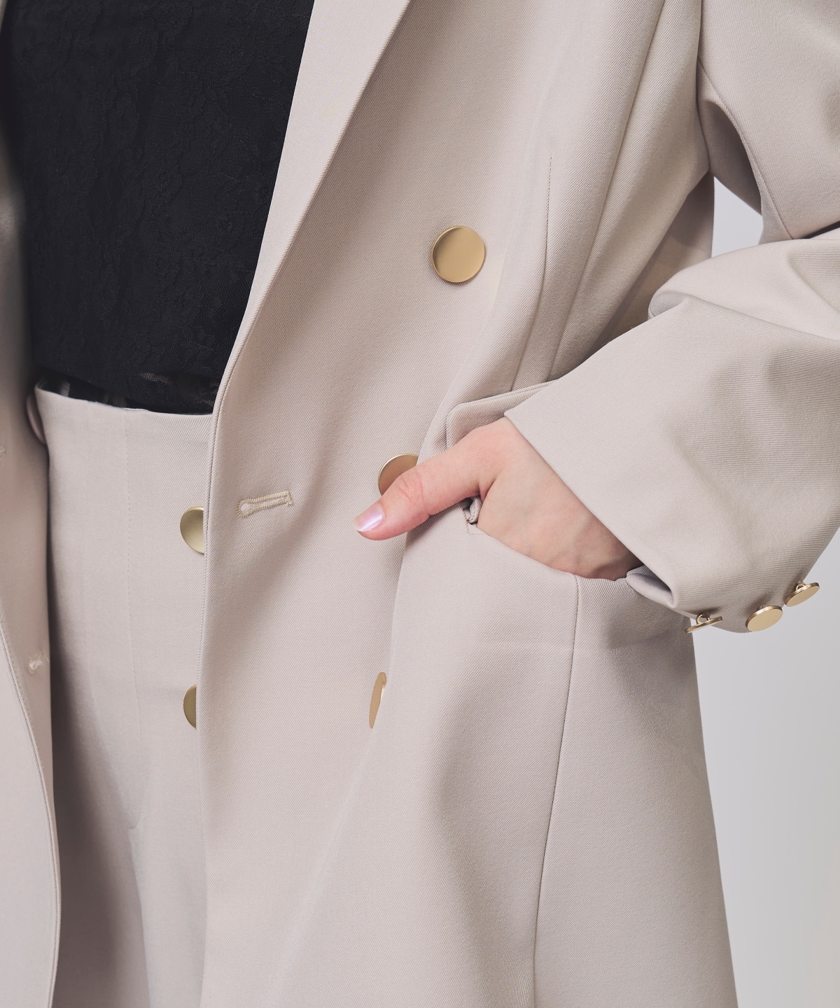 【1/30(Fri)発売開始】ダブルテーラードジャケット