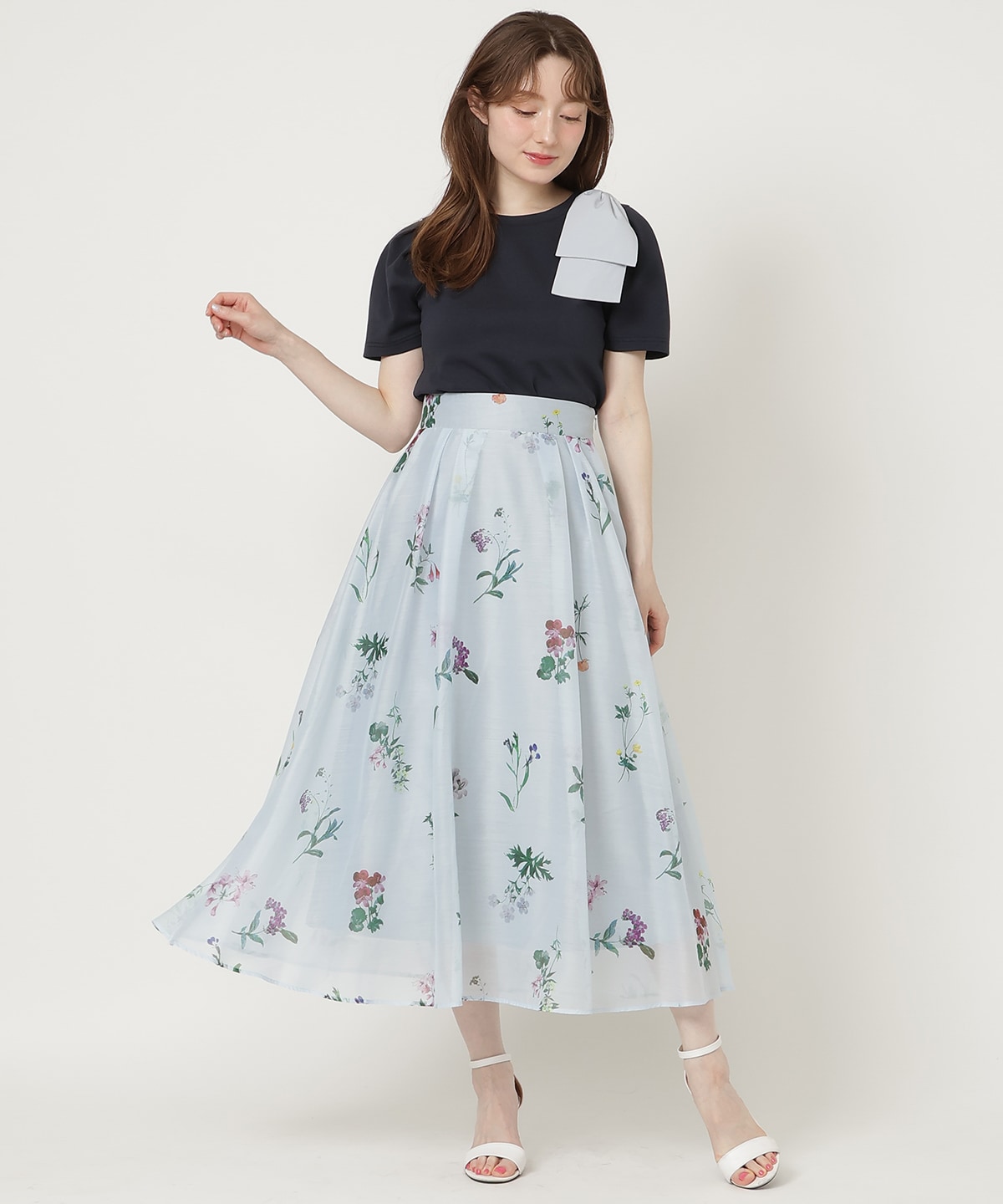 【5/8(Fri)発売】ショルダーリボンカットソー