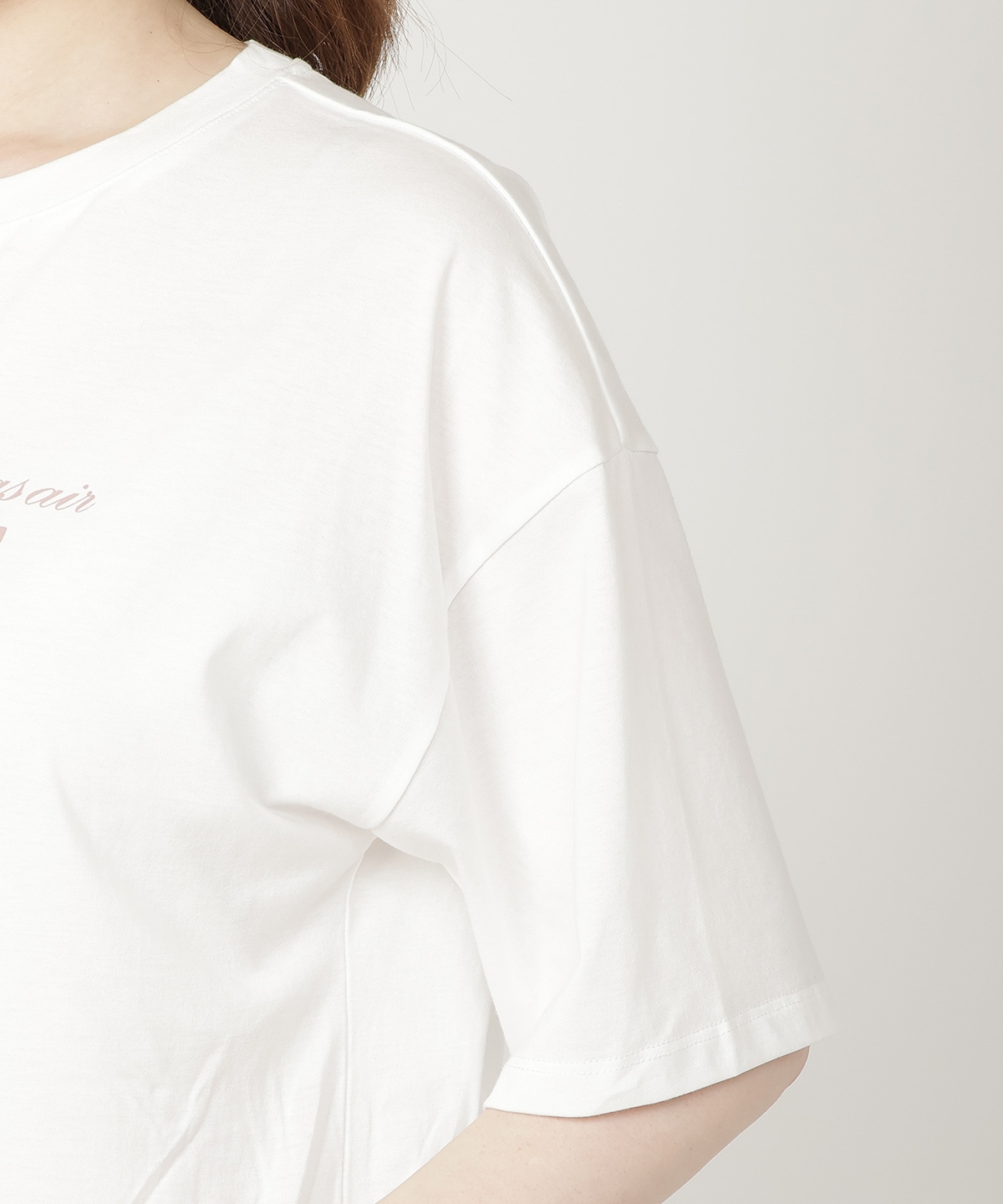 【6/3予約開始】オーバーサイズコットンロゴTシャツ