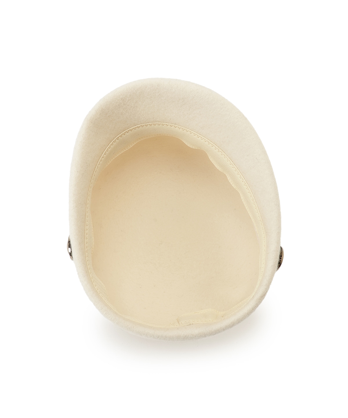 ベルト付きウールハット