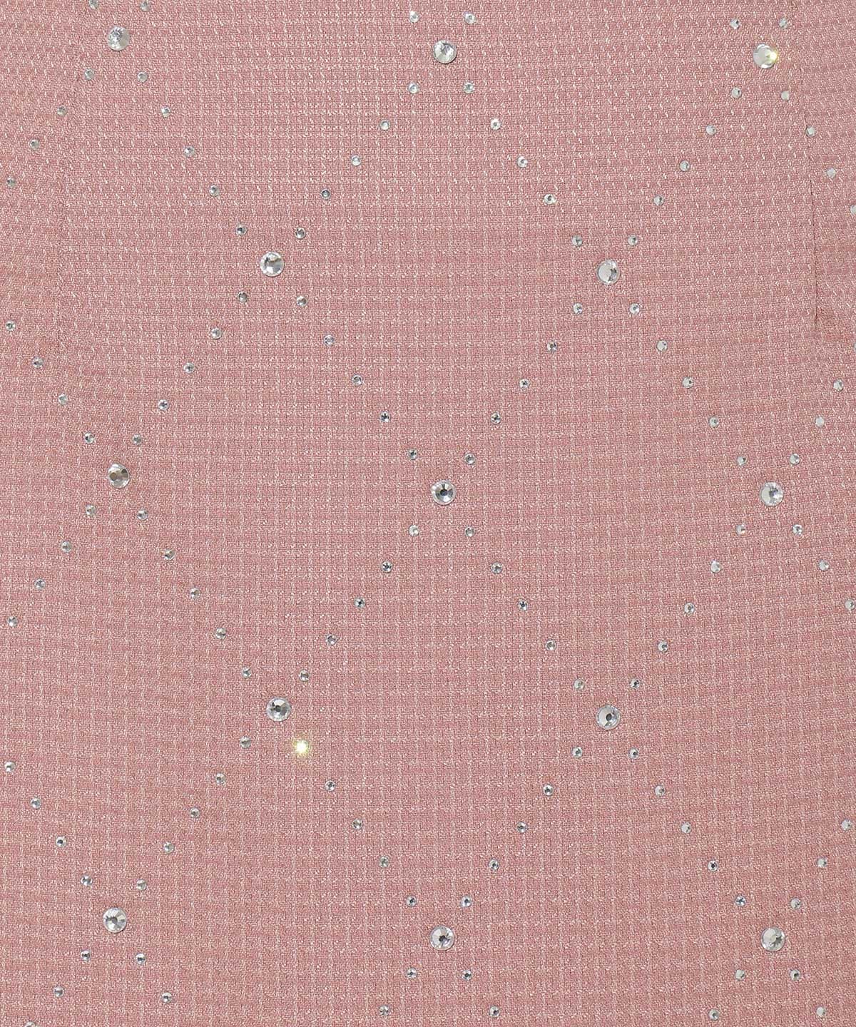 ラインストーンミニスカート