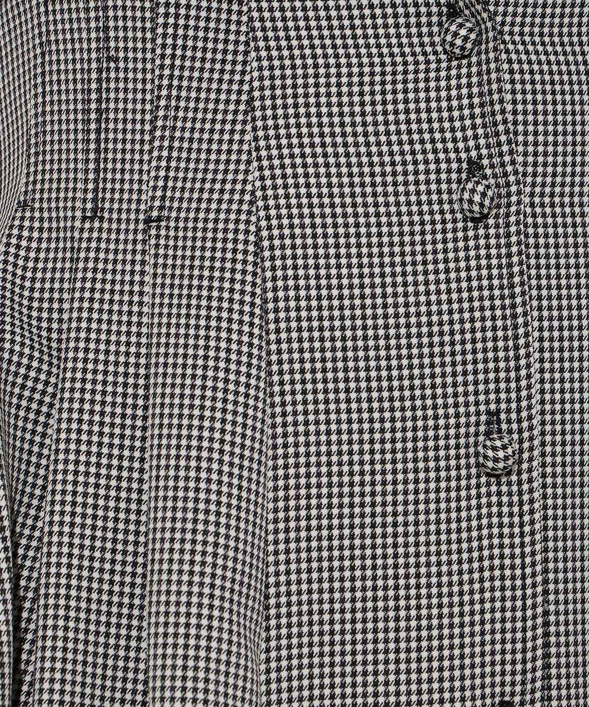 ラッフルフリルタックウエストシャツワンピース