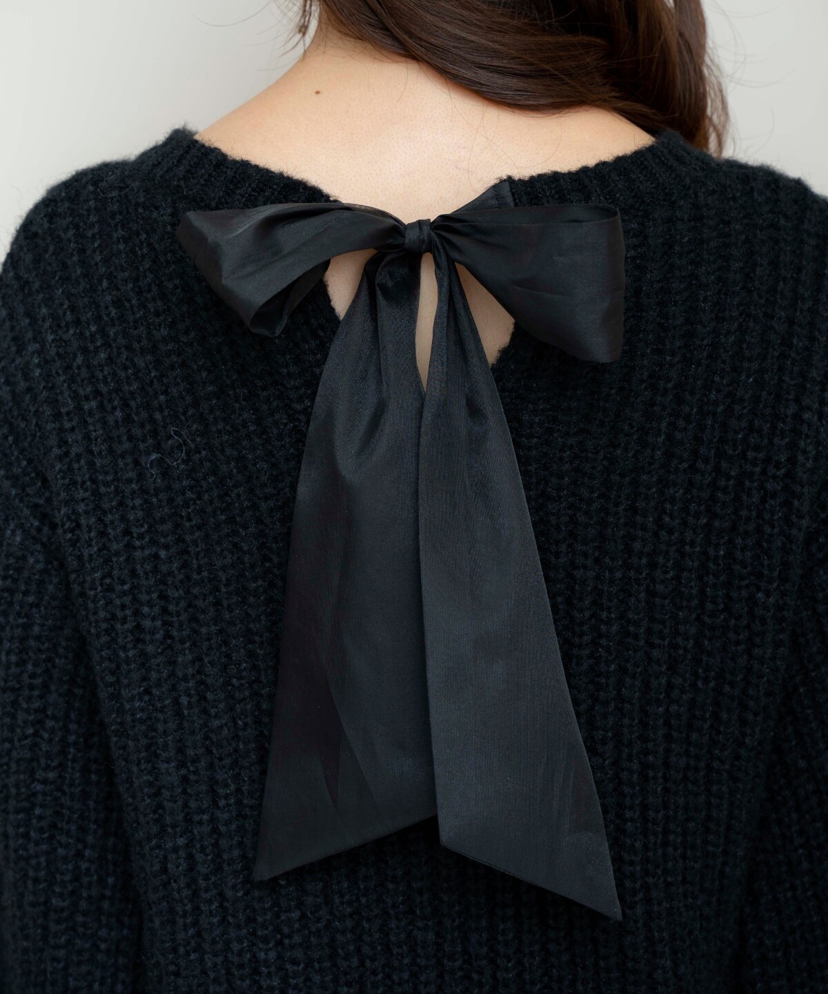 ニットプルオーバー×バルーンスカートセット