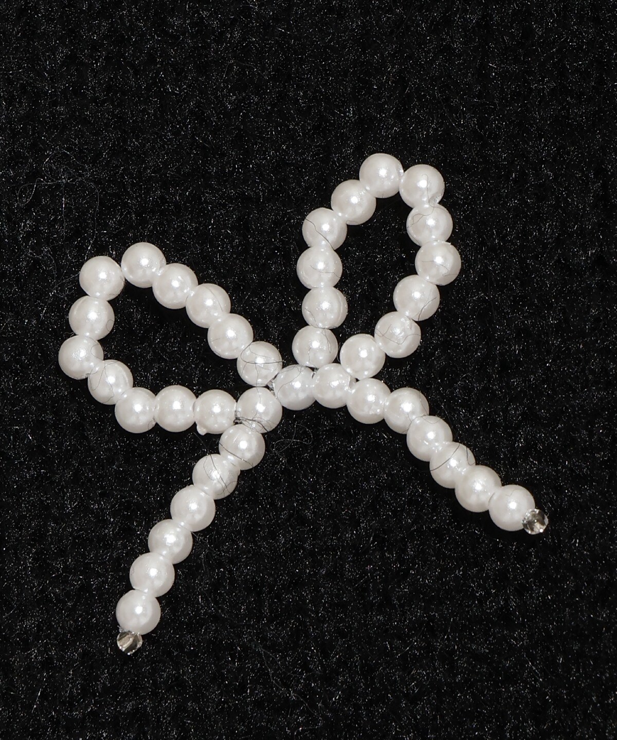 リボンパーツ付きカーディガン