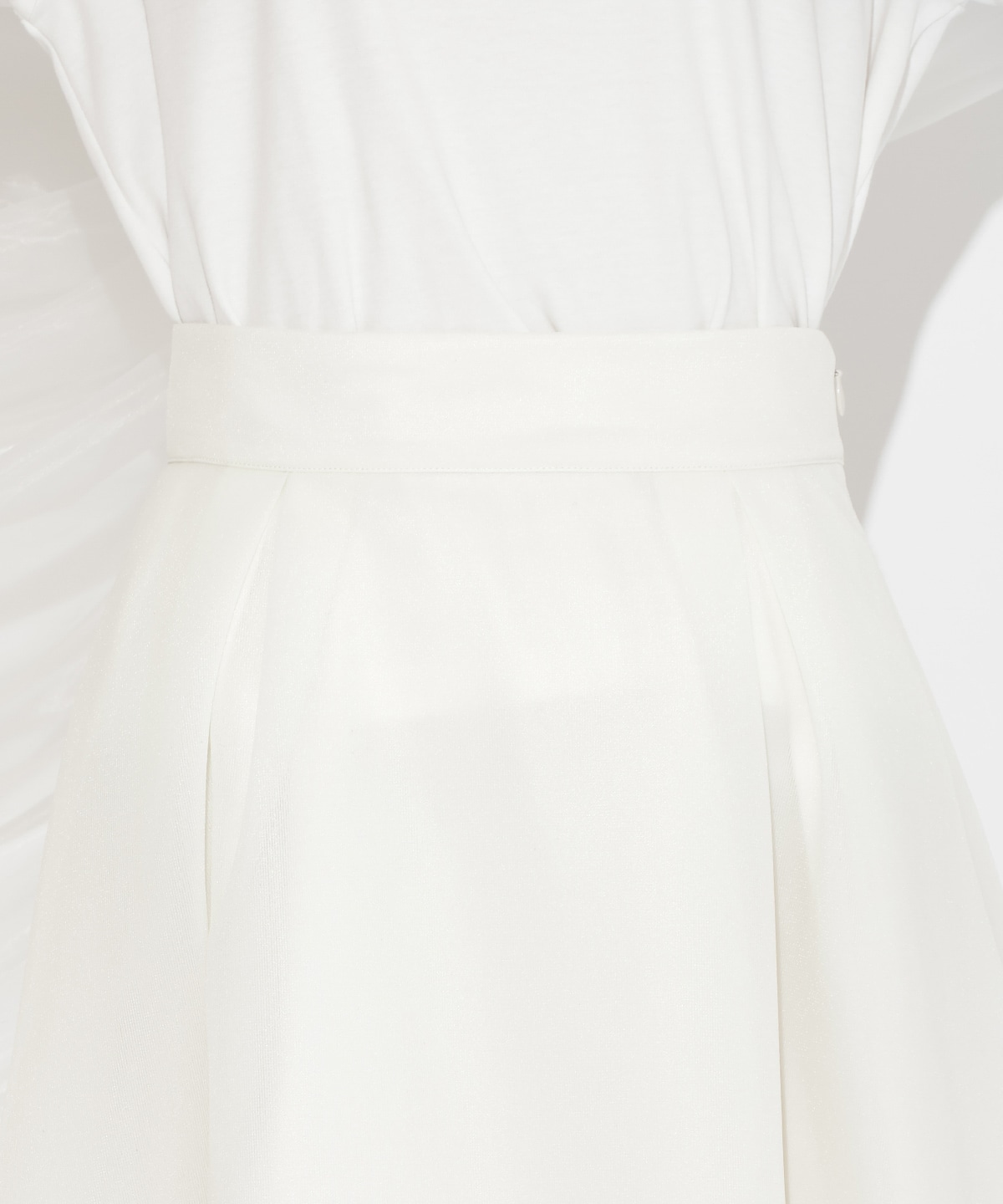 シアーダンボールフレアスカート