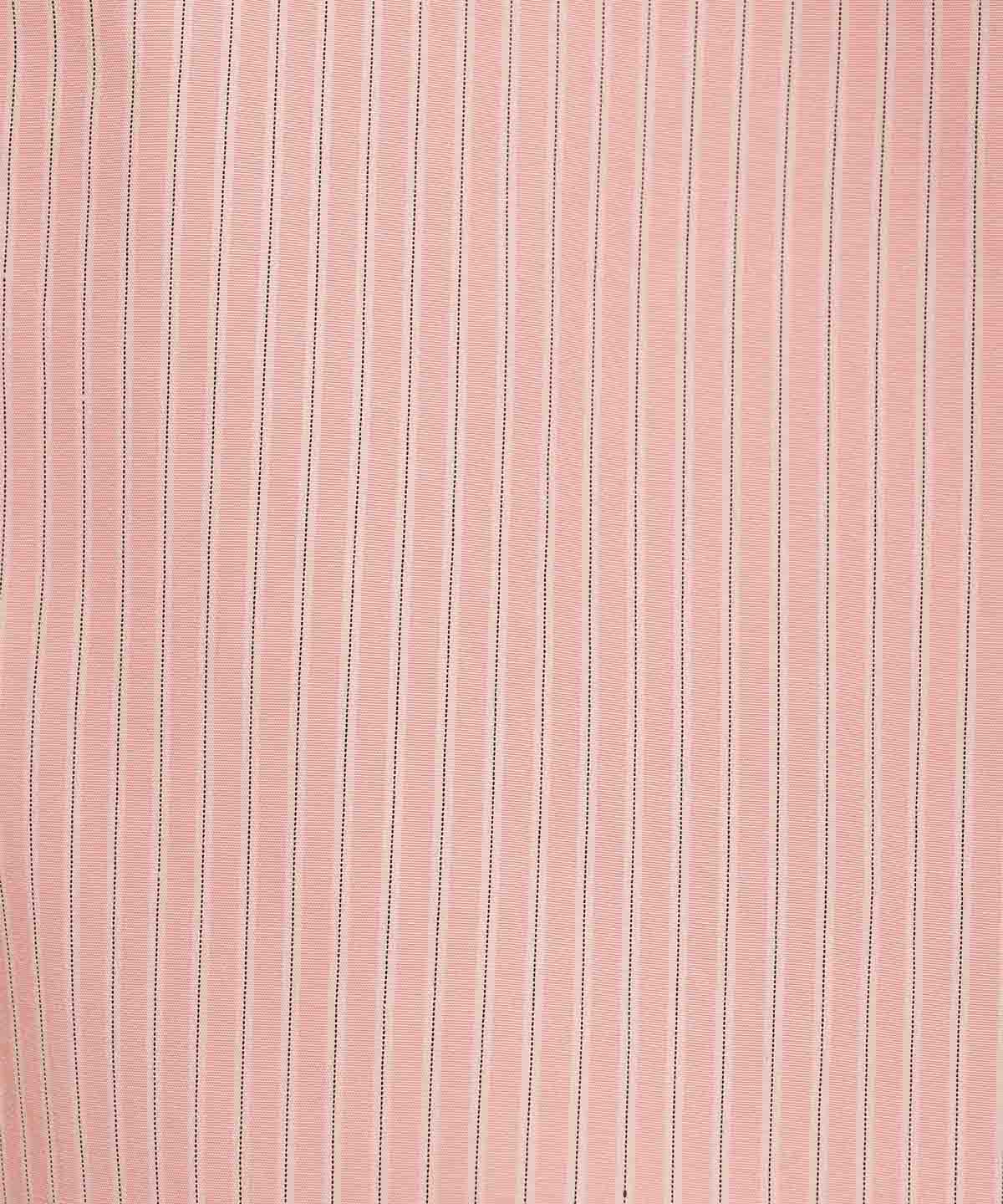 バックレースアップストライプスカート