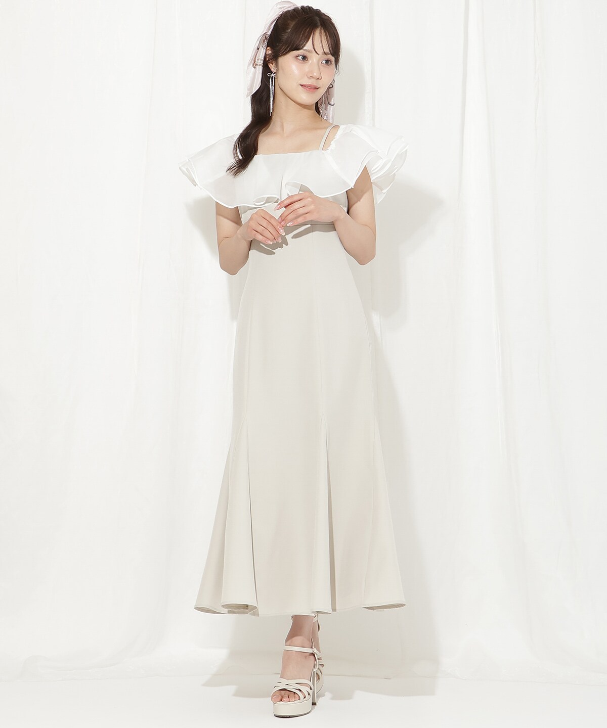 メロウラッフルマーメイドワンピース