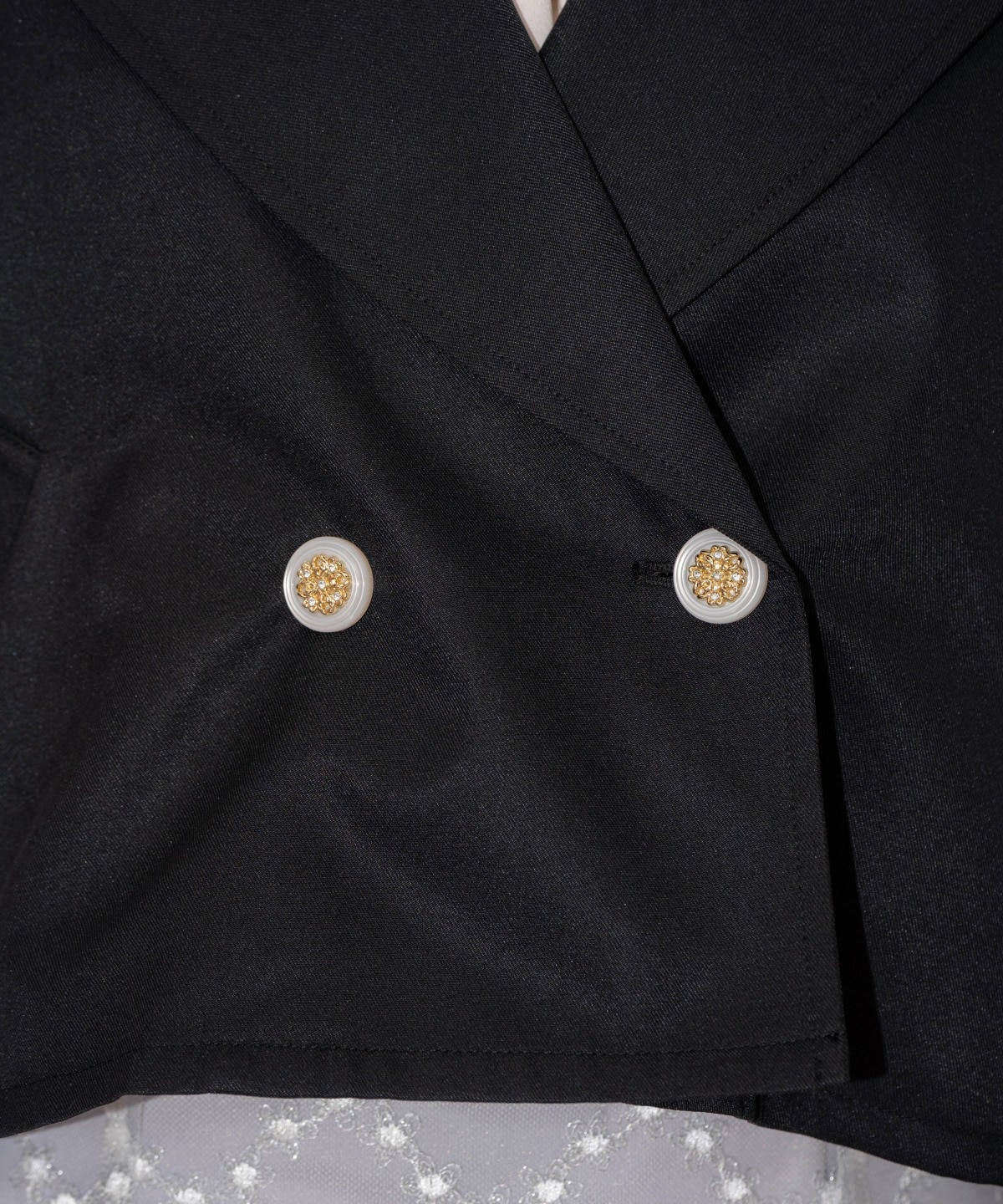 キャンディスリーブショートトレンチコート