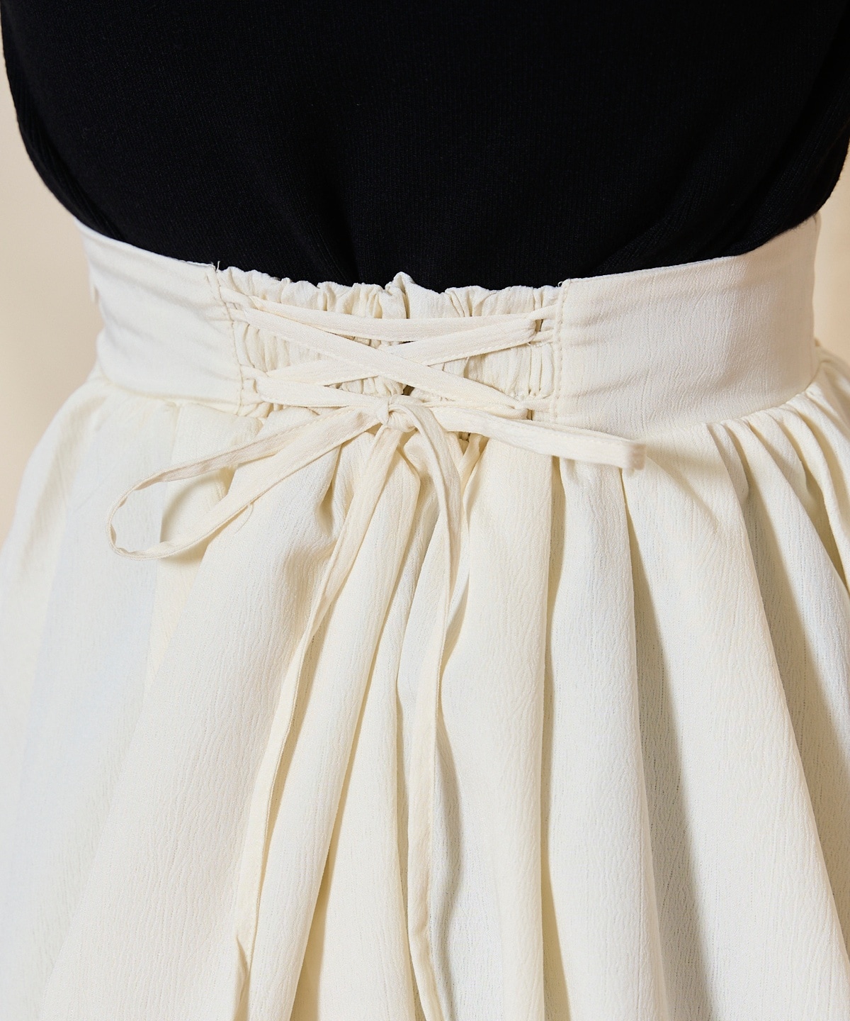 バブルヘムミニスカート(F ホワイト): WILLSELECTION｜公式