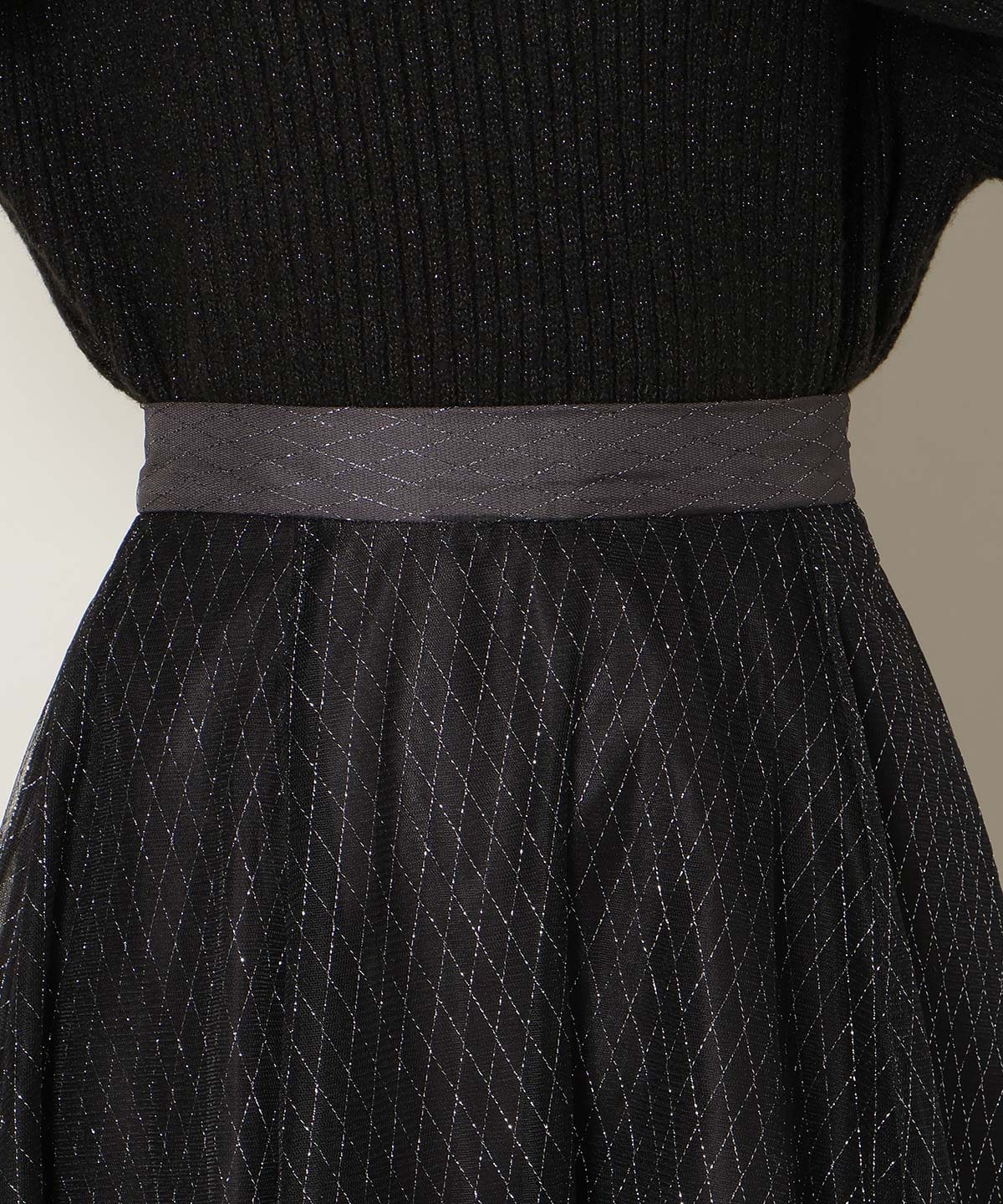 【12/5(fri)10時発売】ラメチュールボリュームスカート