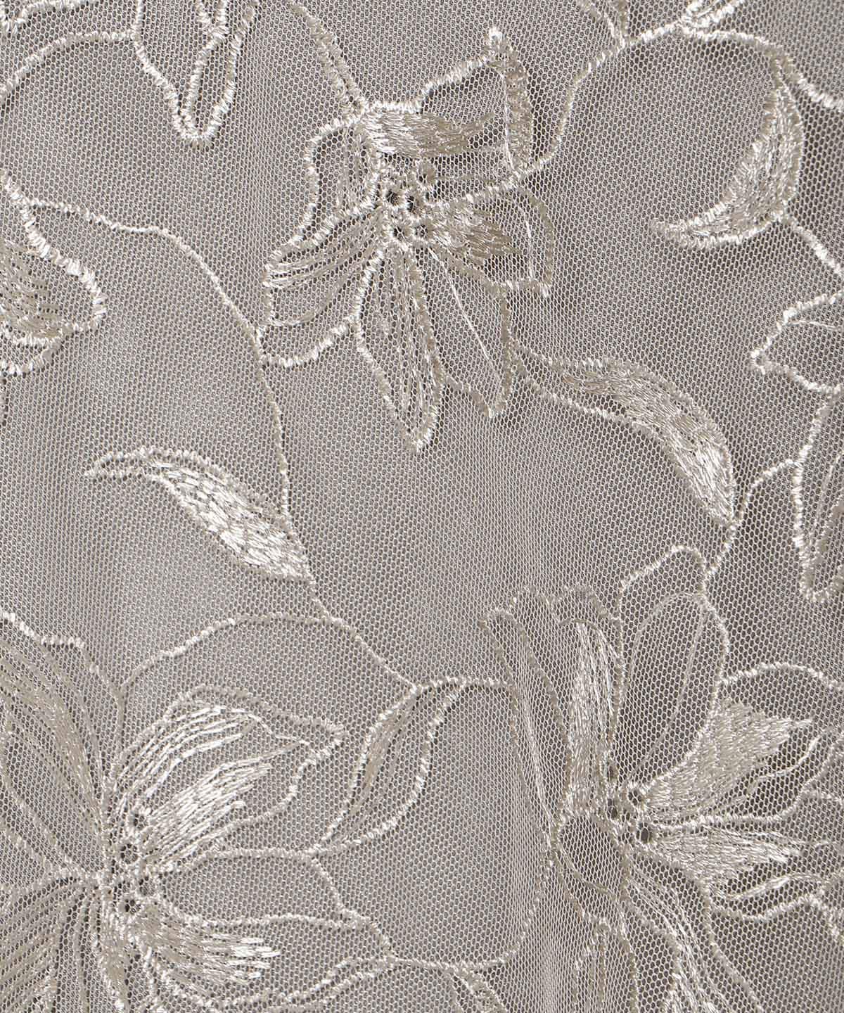 フラワーレースキャミワンピース