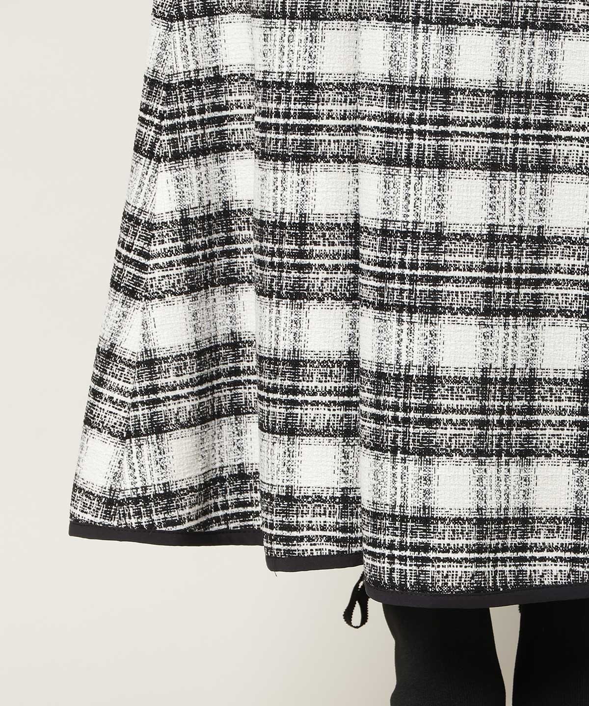 ベルト付きVカットマーメイドキャミワンピース