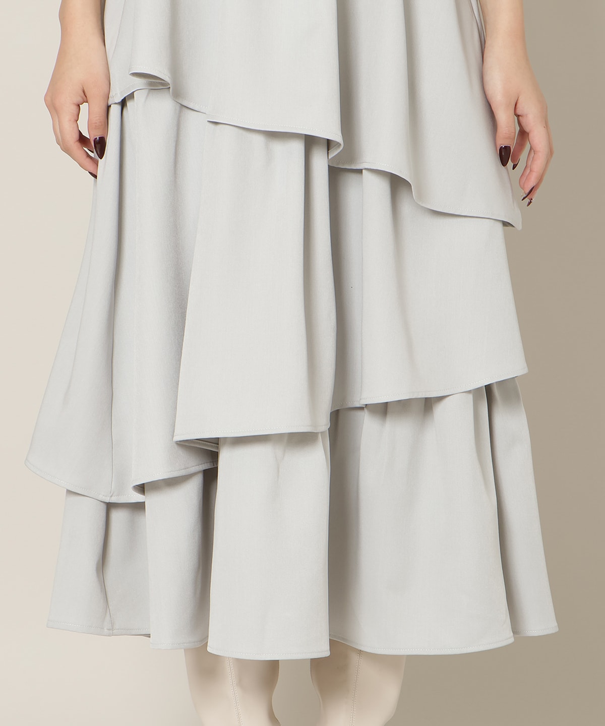 【New Year's Item】ティアードキャミワンピース