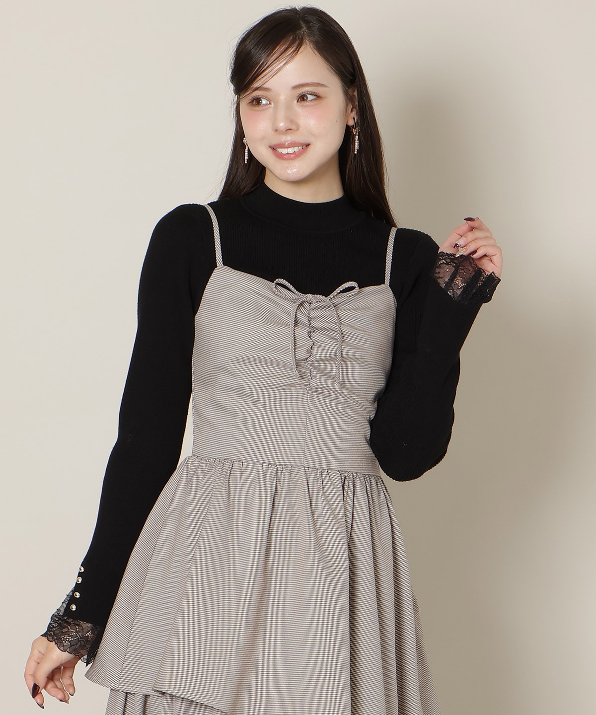 【New Year's Item】ティアードキャミワンピース