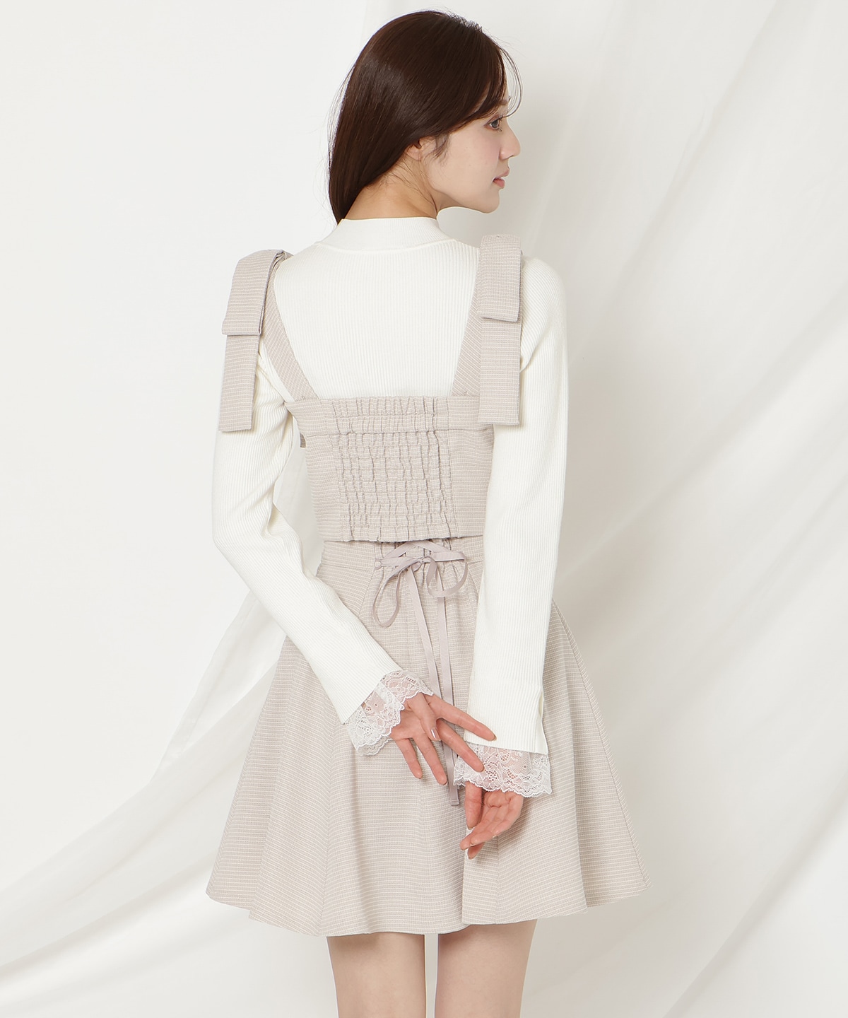 【2/11(wed)10時発売】リボンショルダービスチェ