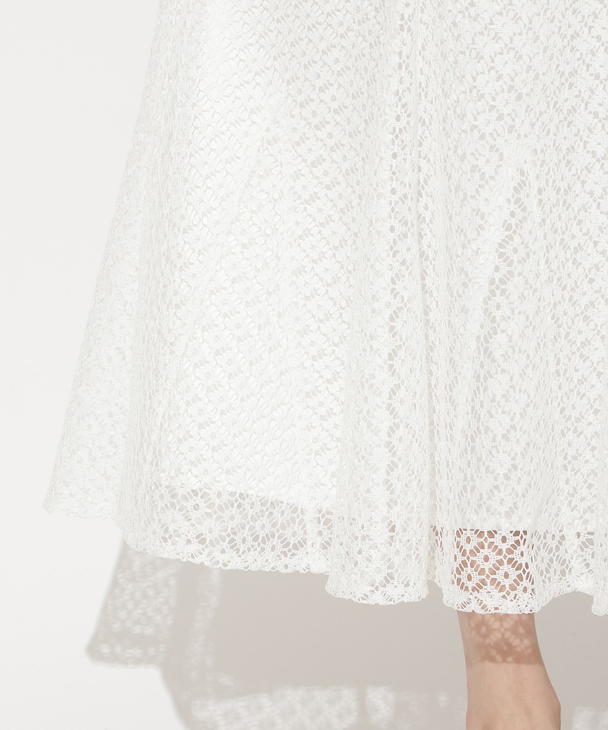 レースマーメードスカート