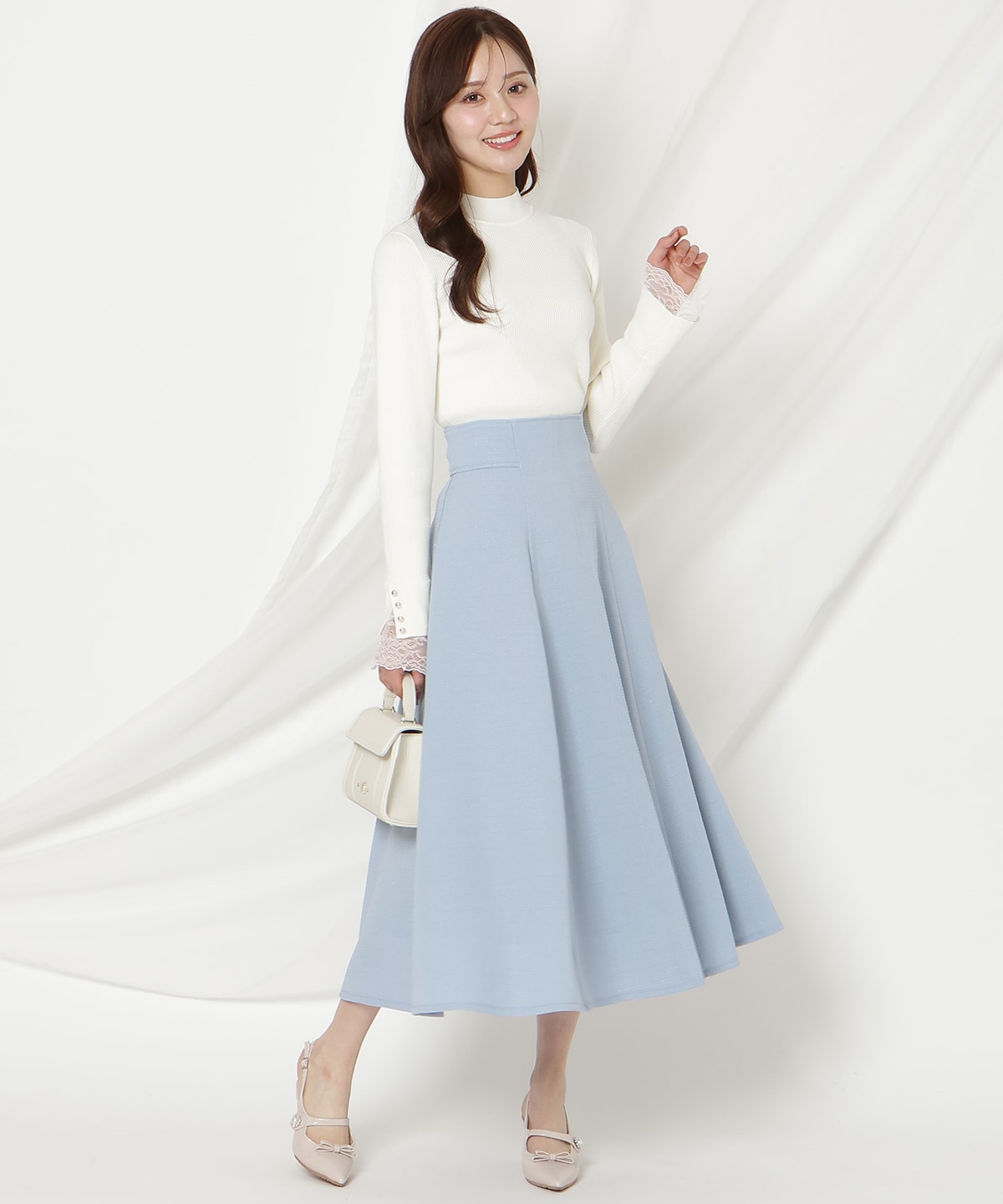 【2/11(wed)10時発売】ハイウエストフレアスカート
