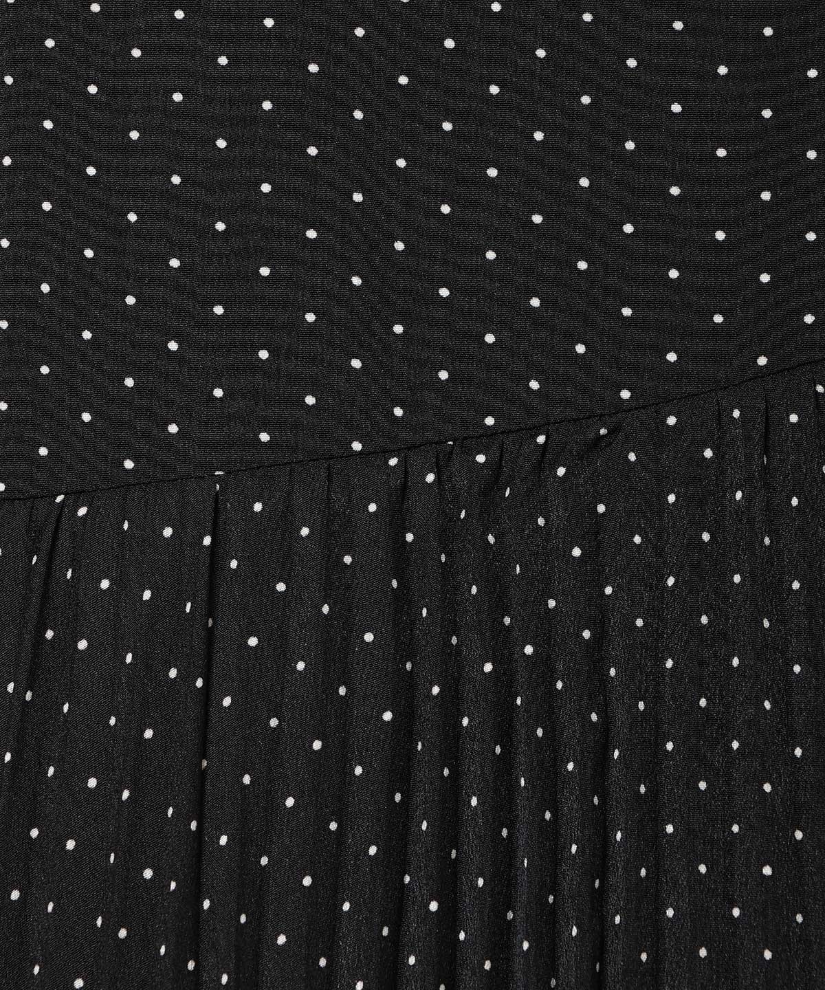 プリーツシフォンティアードスカート