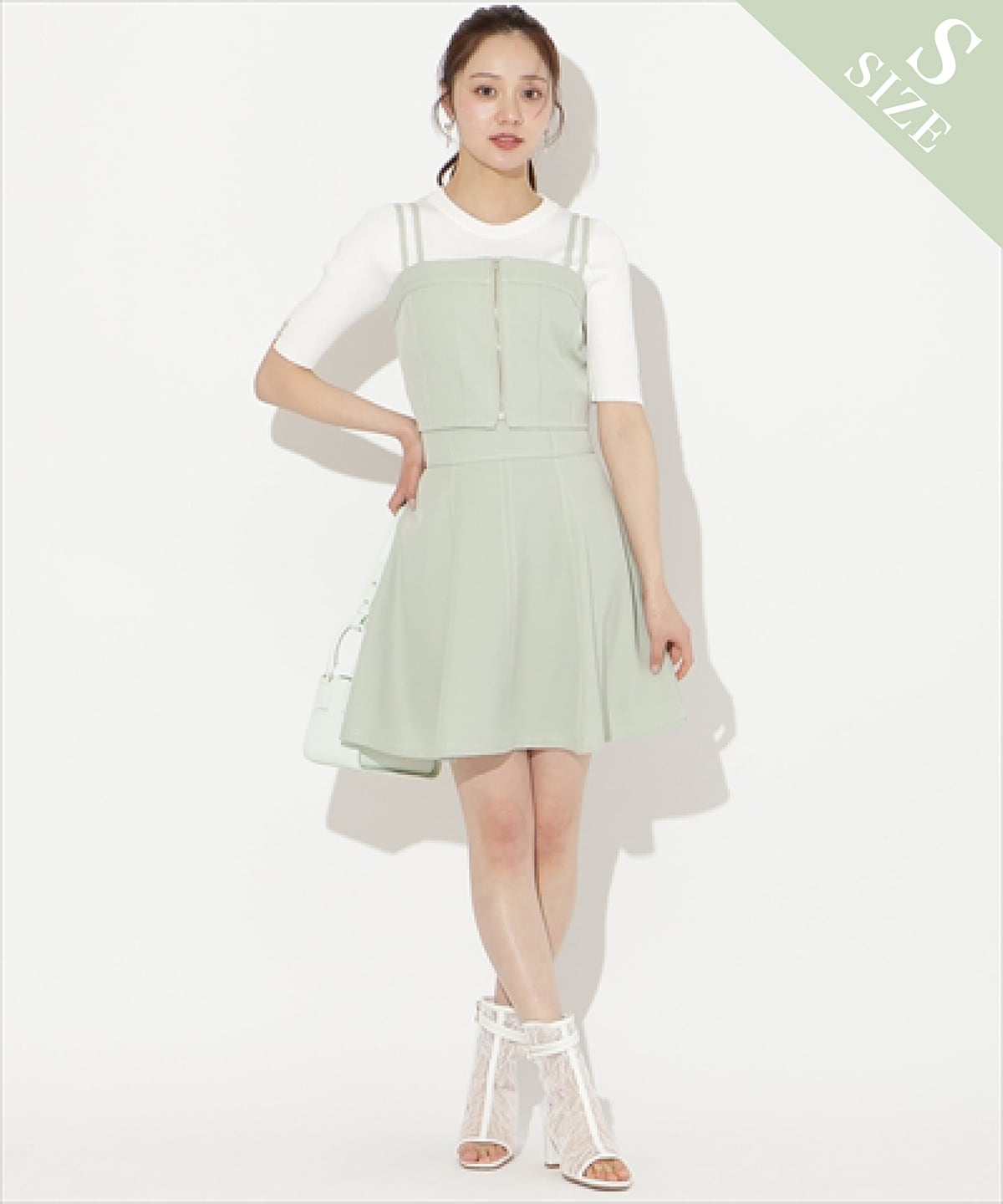 【3/19(thu)10時発売】ライトデニムフレアスカート