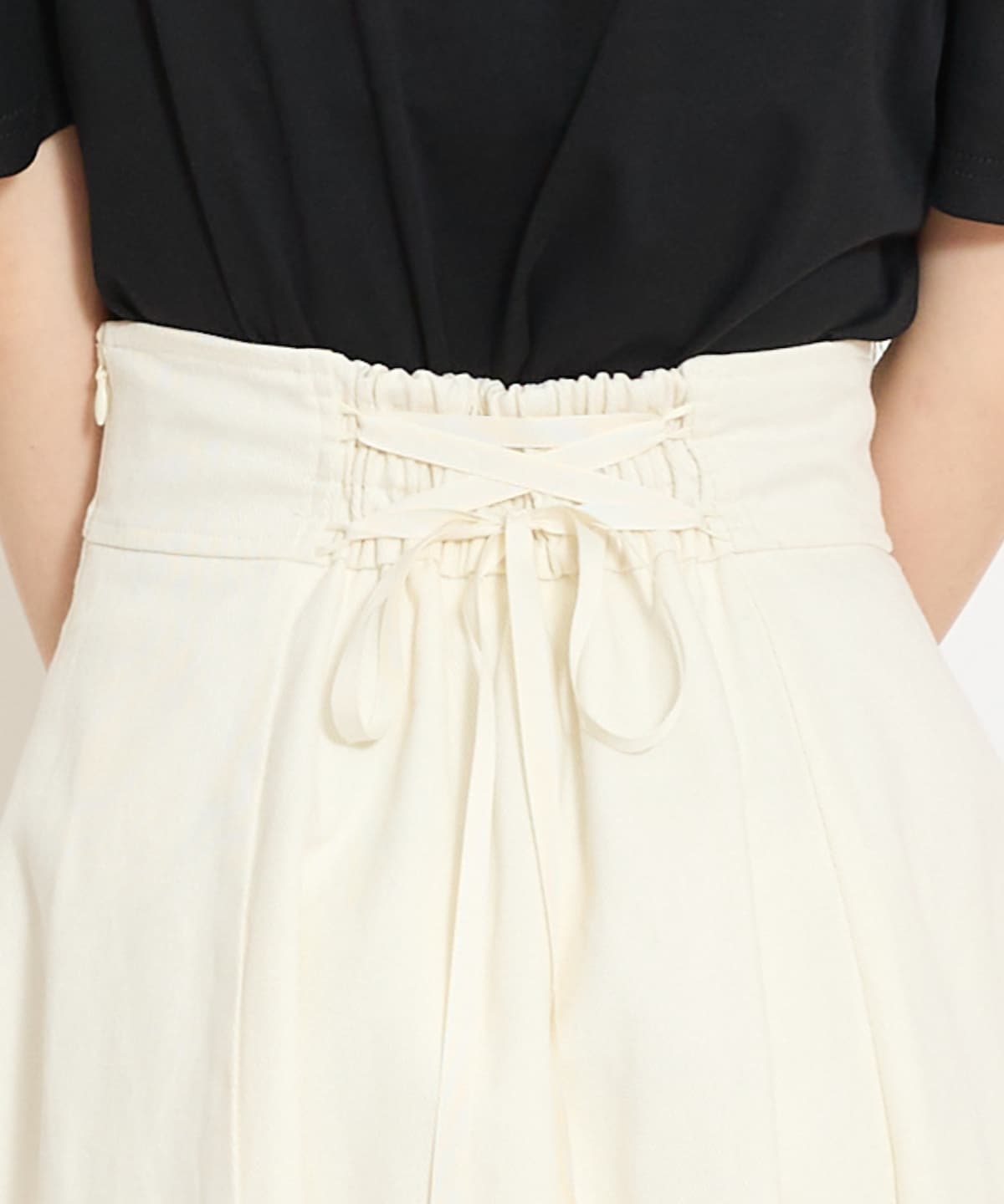 【セットアップ対応】デニムフレアスカート