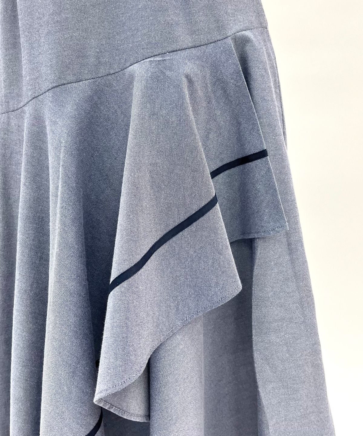 ベルト付きハンカチヘムスカート