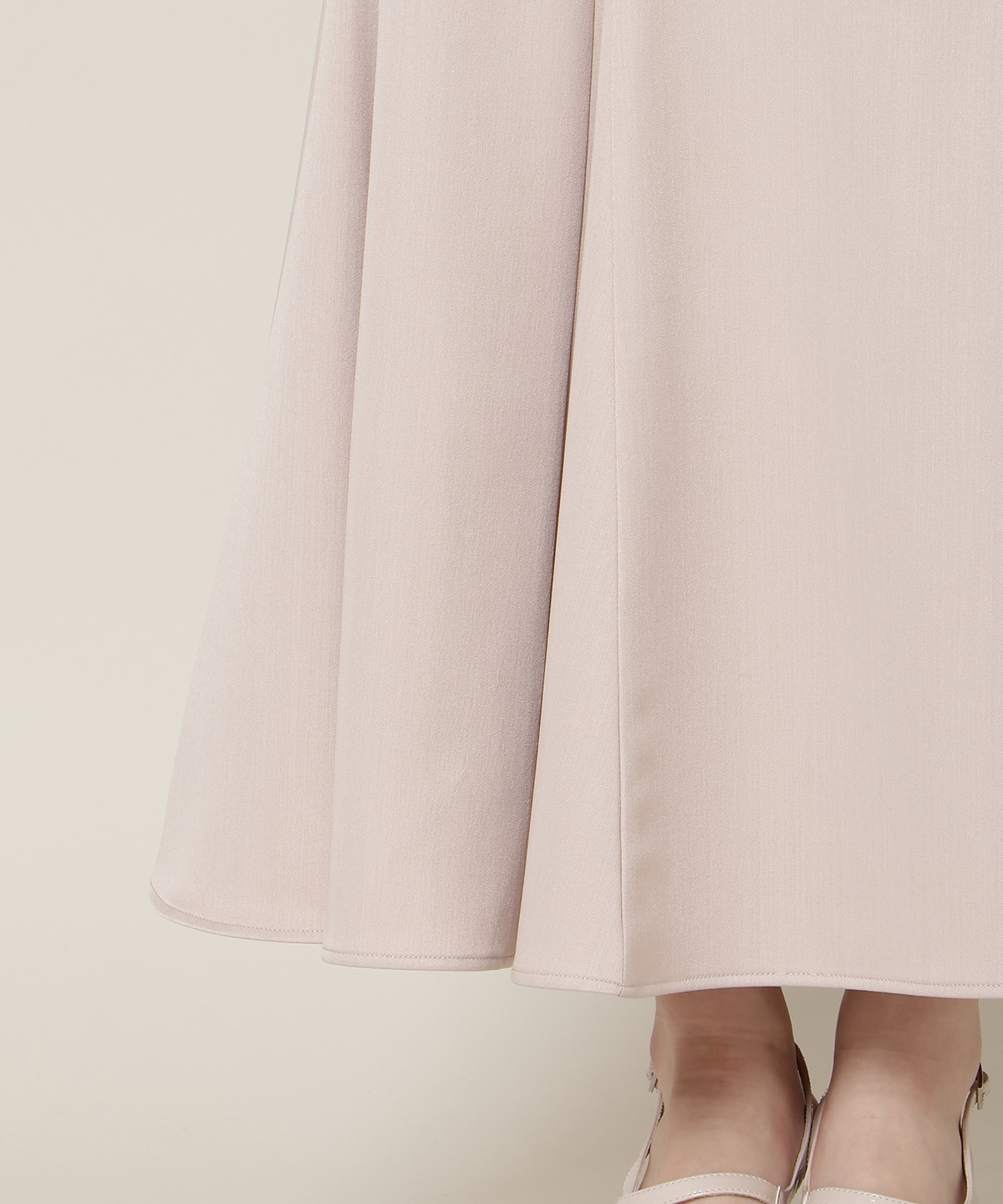 ビットベルト付きマーメイドスカート