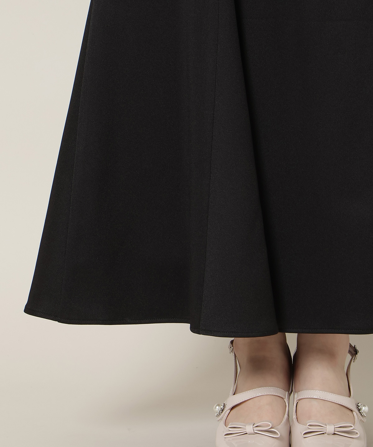 ビットベルト付きマーメイドスカート