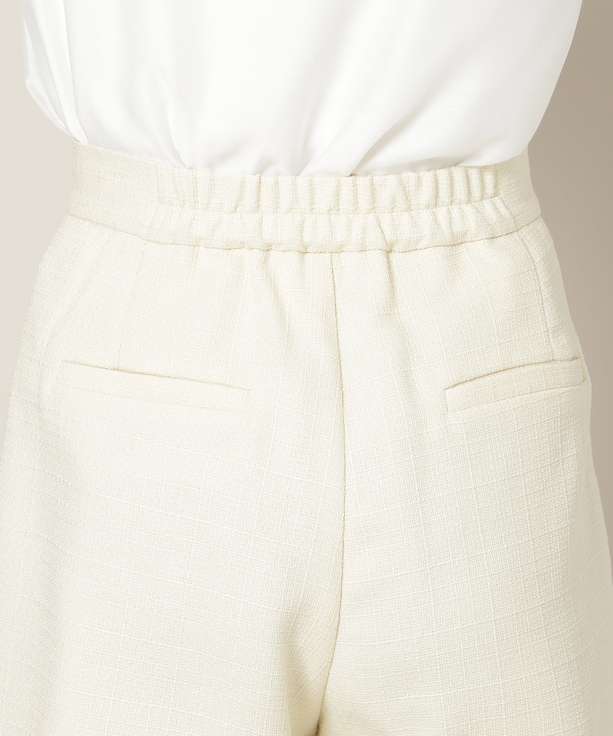 ツイードタックショートパンツ