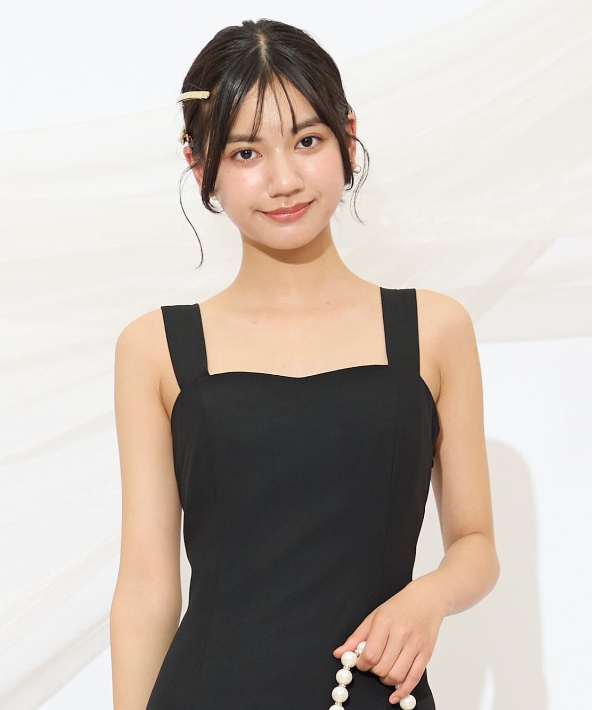 バックレースアップワンピース