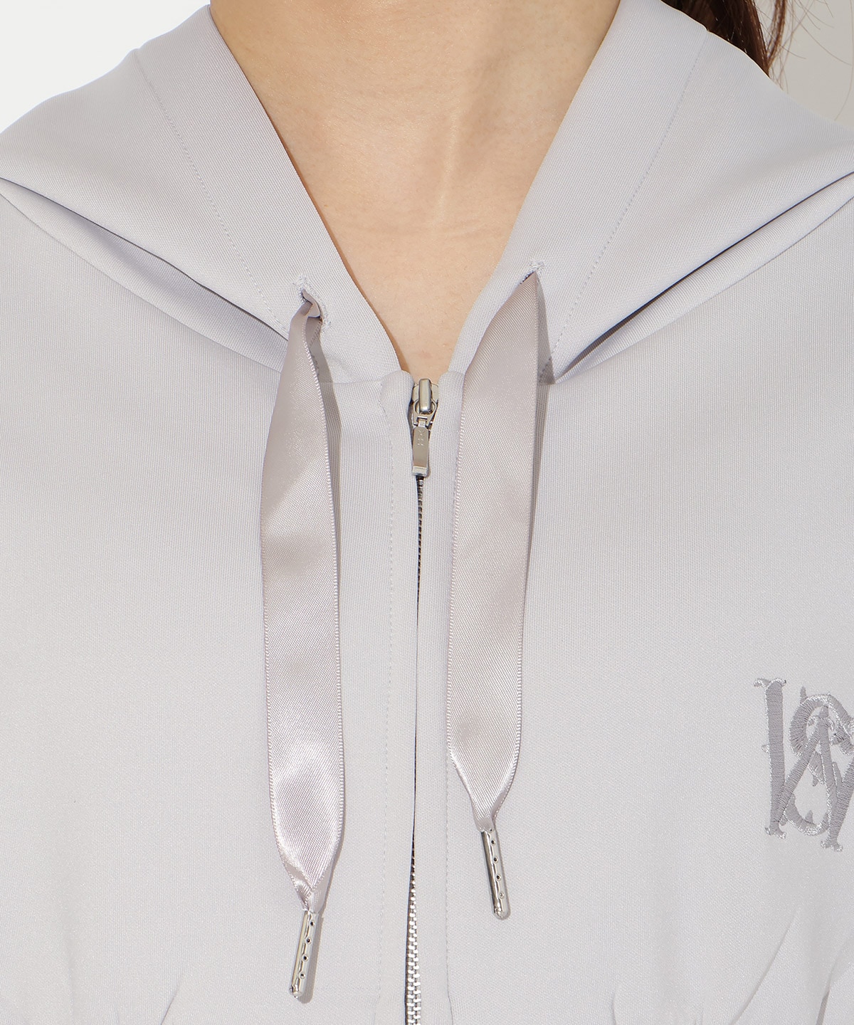 【2/27(fri)20時発売】ハイウエスト切替パーカーワンピース