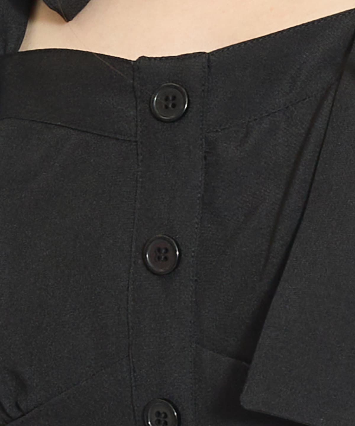 【4/24(fri)10時予約開始】リボンショルダーギャザーワンピース