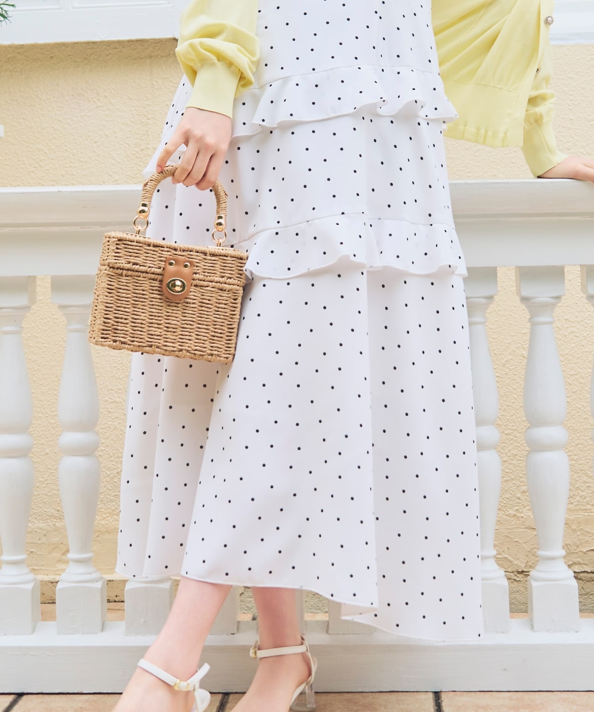【6/11(thu)10時発売】ラッフルフリルティアードワンピース