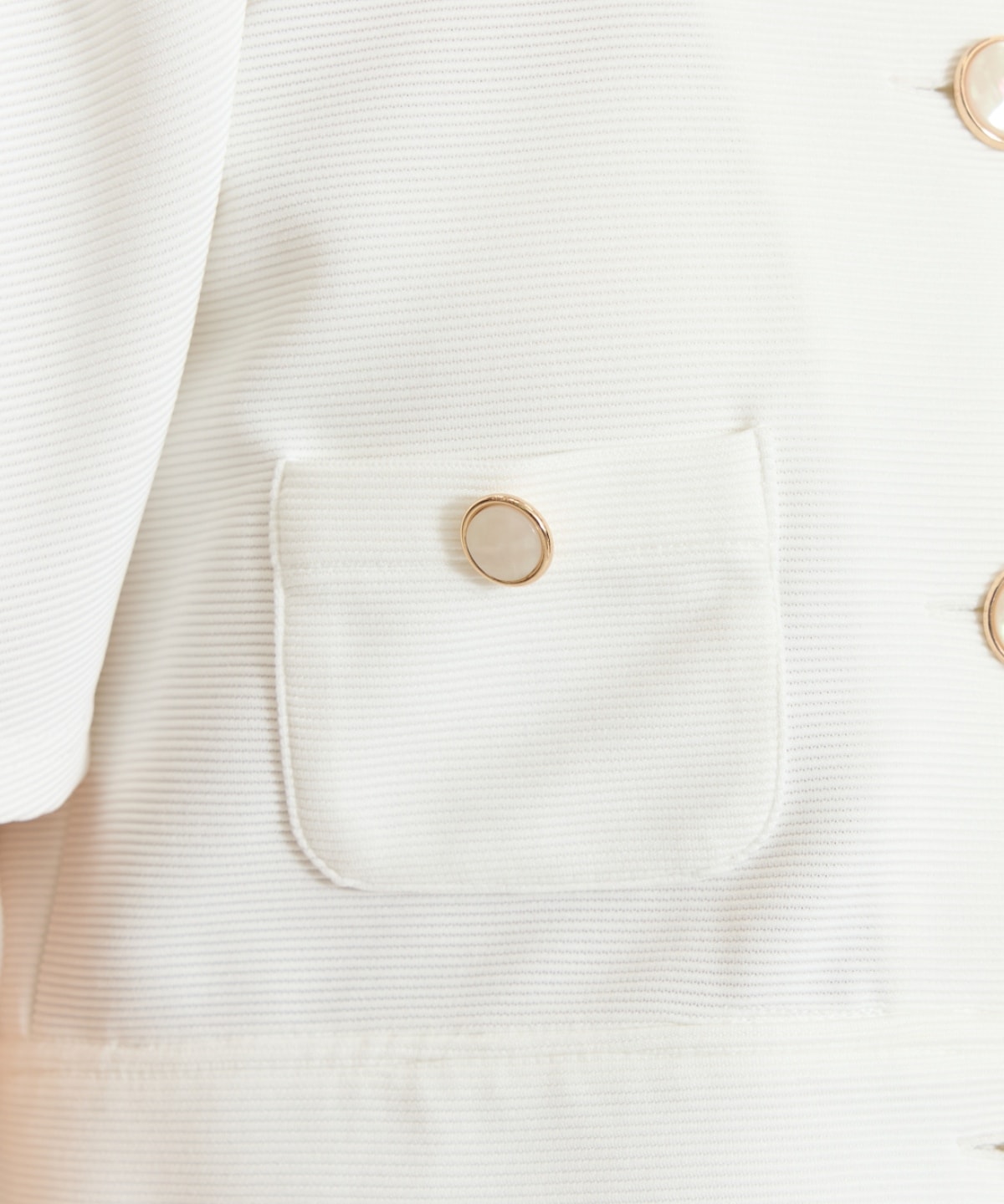 ノーカラーポンチジャケット