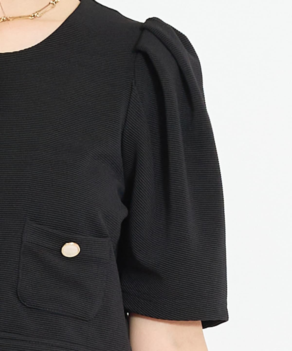 ノーカラーポンチジャケット