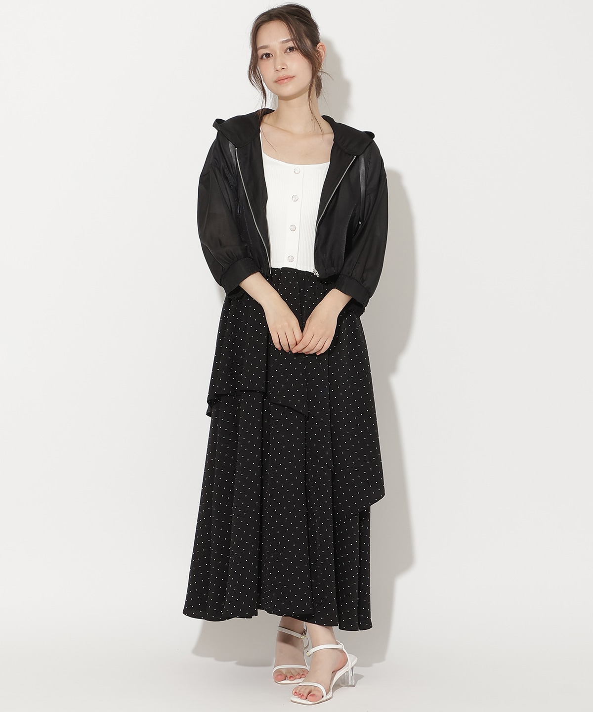 シャイニードロストシアーブルゾン