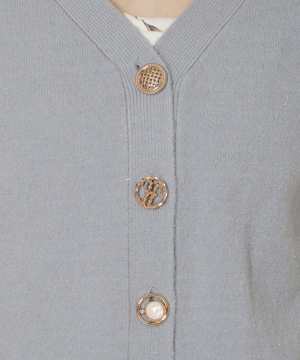 ミドルゲージカーディガン