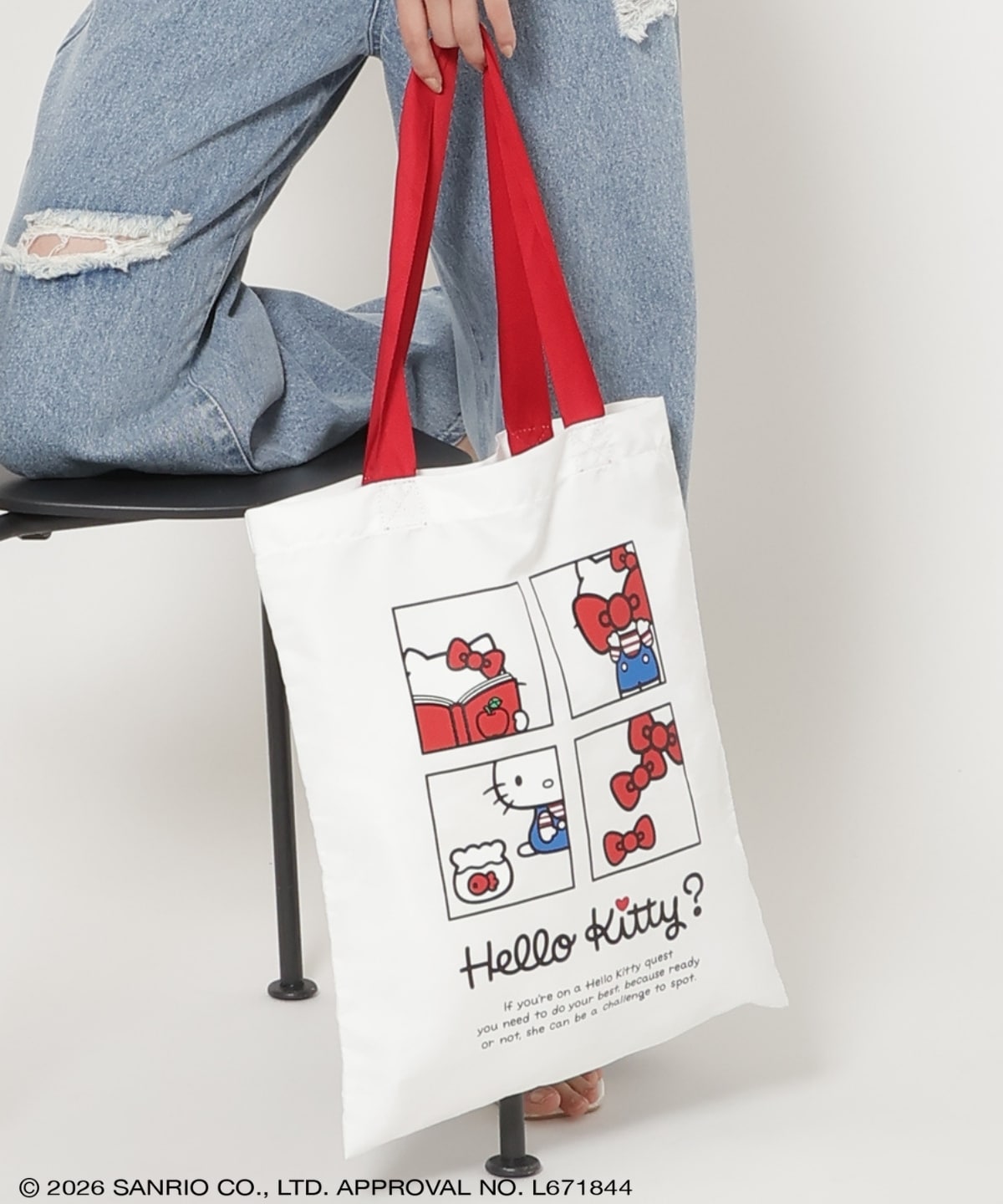【8/7(fri)20時発売】WILLSELECTION×HELLO KITTY トートバッグ