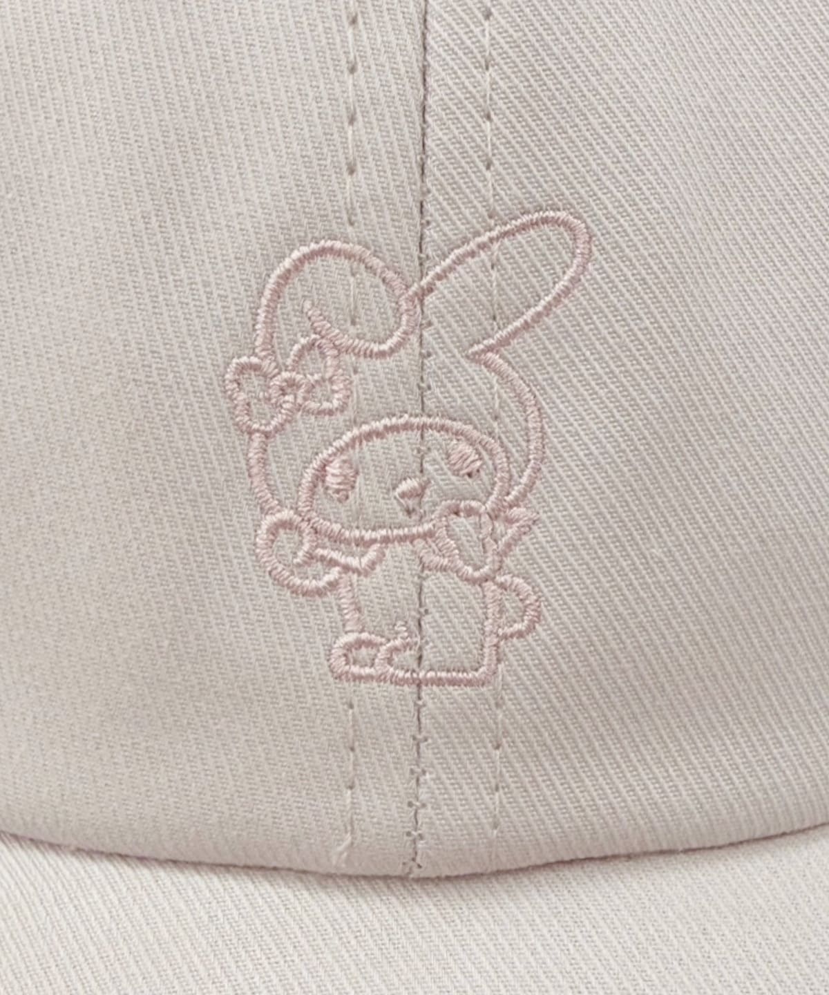 【9/17(thu)10時発売】WILLSELECTION×マイメロディ&クロミ バックリボン刺繍キャップ