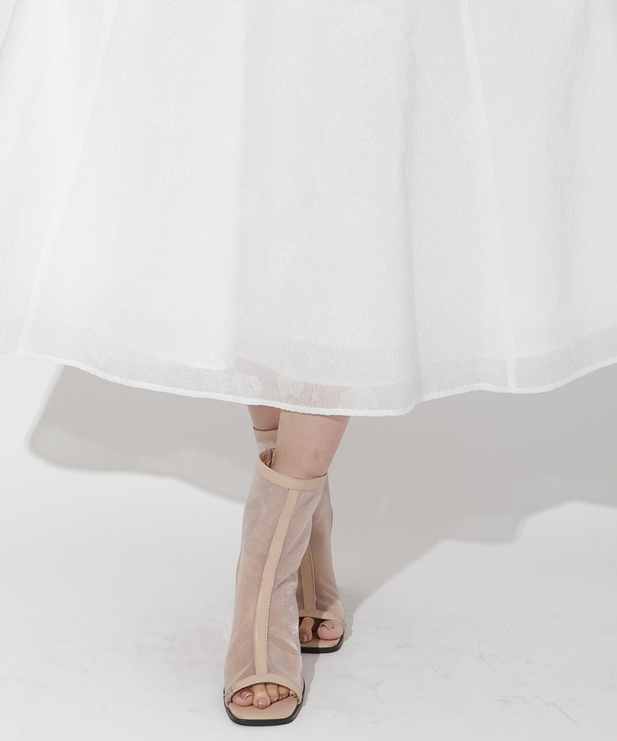 Instagram人気アイテム】シアージャガードフレアスカート(F オフ  