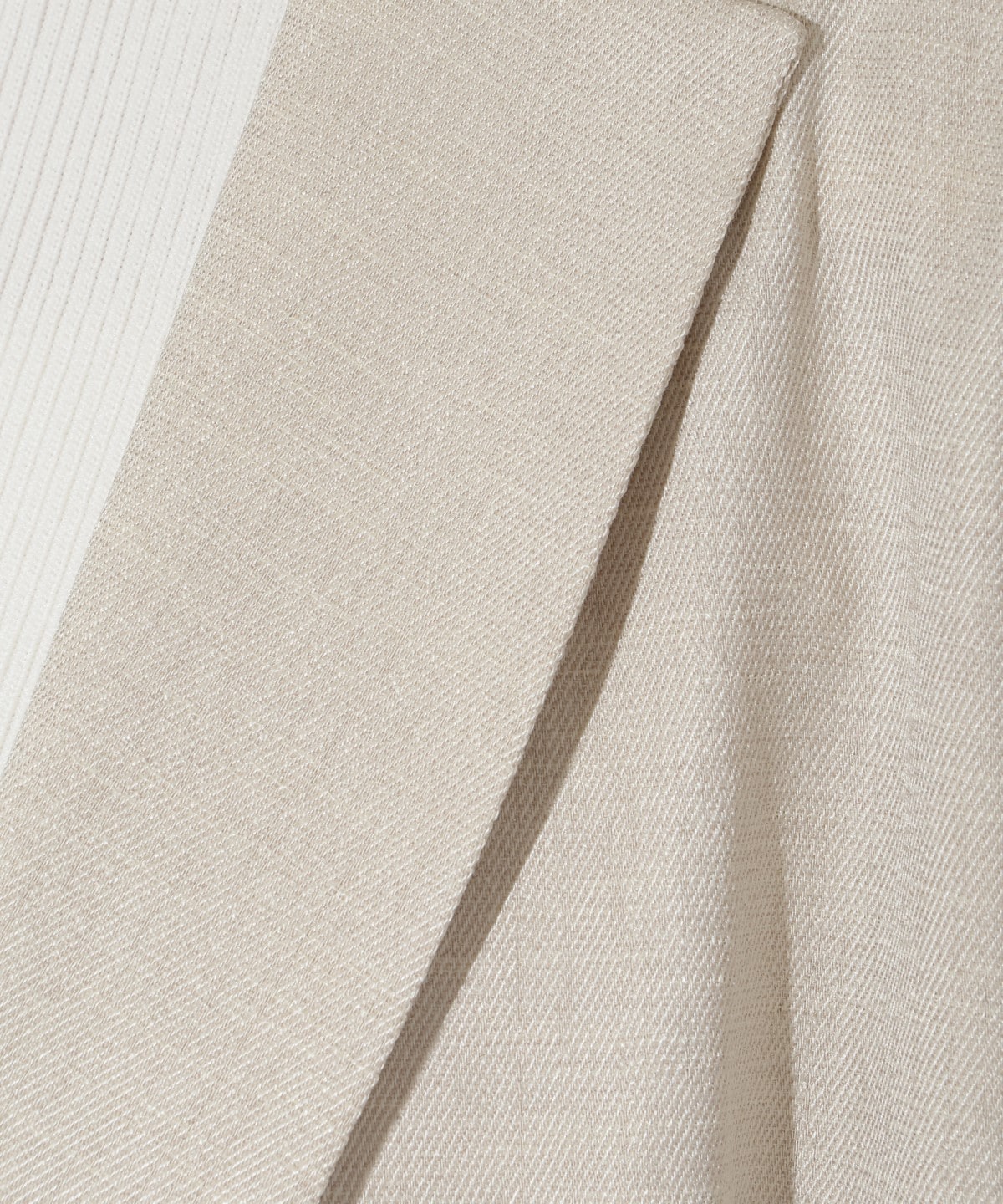 麻調テーラードジャケット