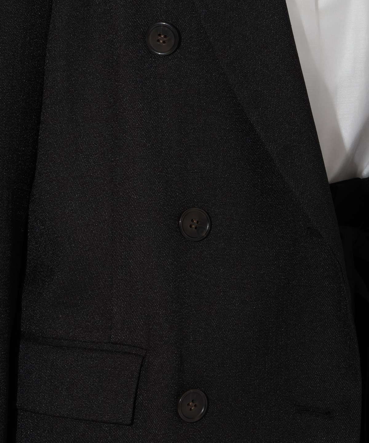 麻調テーラードジャケット