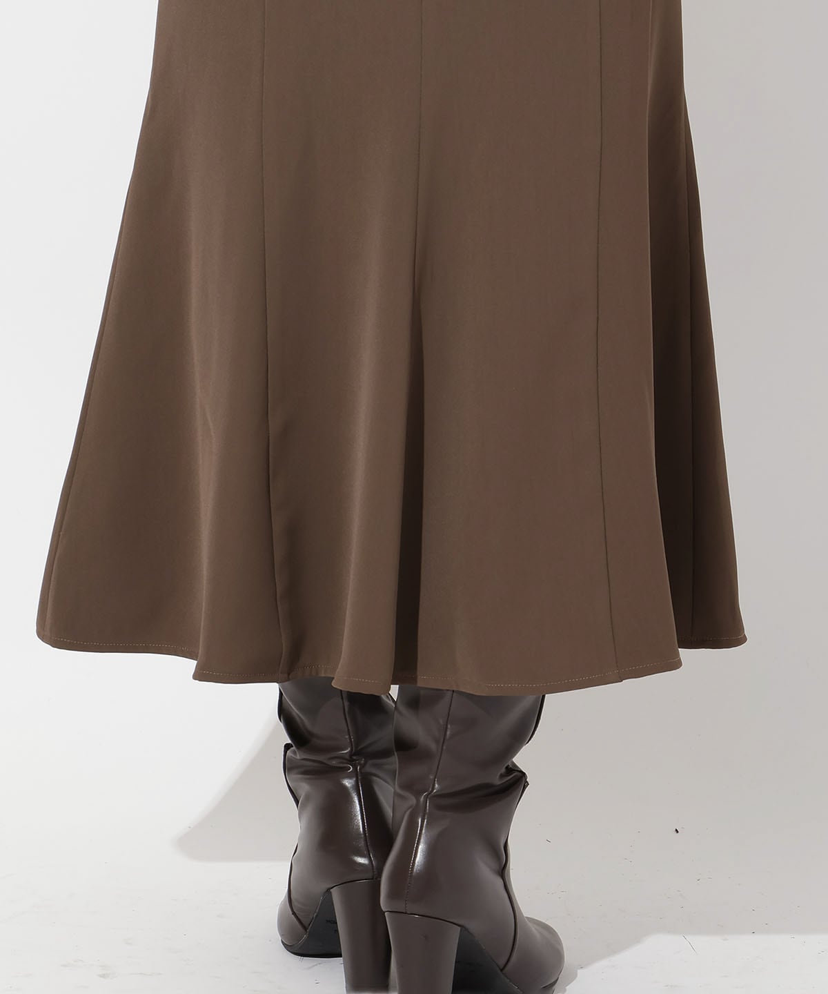 ウエスト折り返しマーメイドスカート