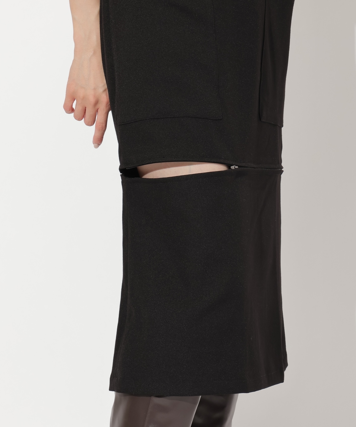 サスペ付き2wayスカート