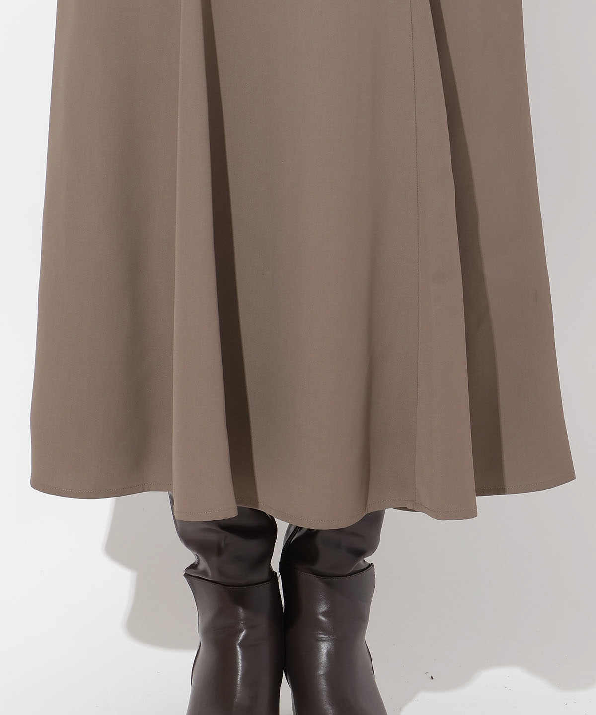 サイドレースアップフレアスカート