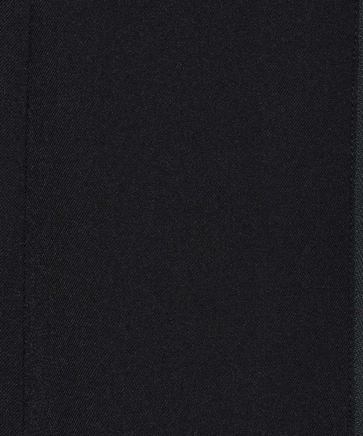 レイヤード襟フロントZIPワンピース