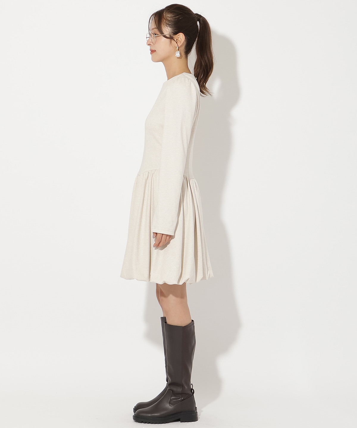 バルーンミニワンピース