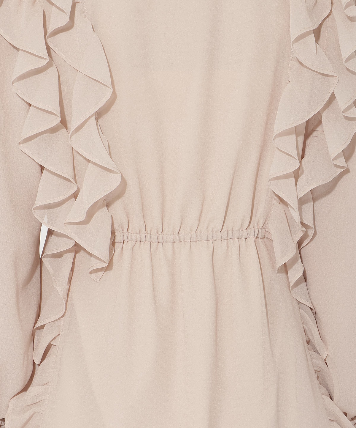 ラッフルフリルチョーカーミニワンピース