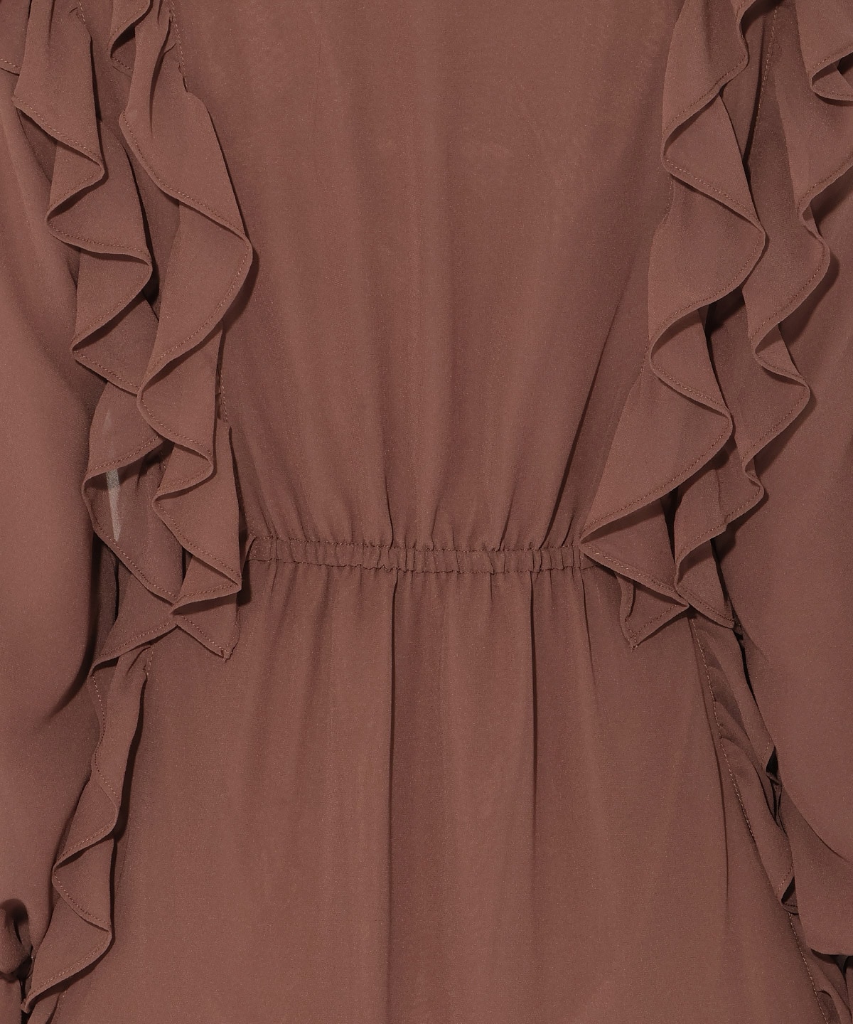 ラッフルフリルチョーカーミニワンピース